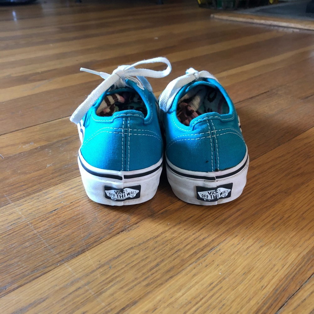 Turquoise Vans - Picture 3 of 6
